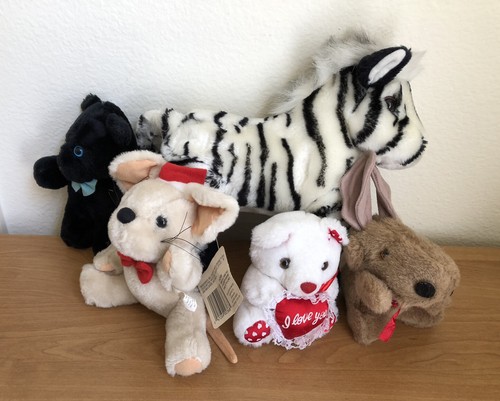 Random stuffed animals - animals, plush