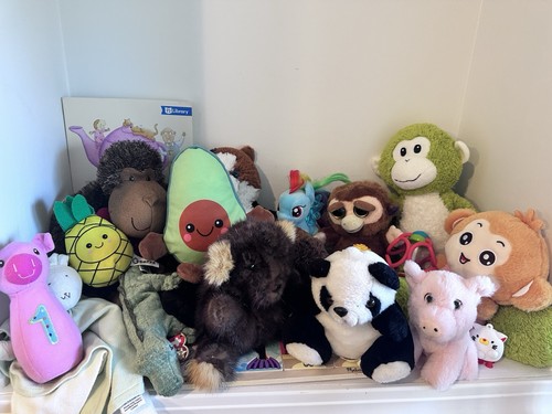 Lot random plush stuffed - of, 20